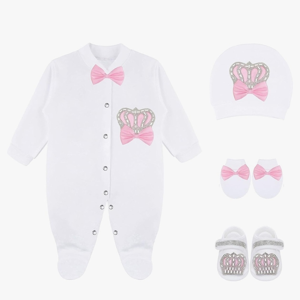 0-3 months baby girl set